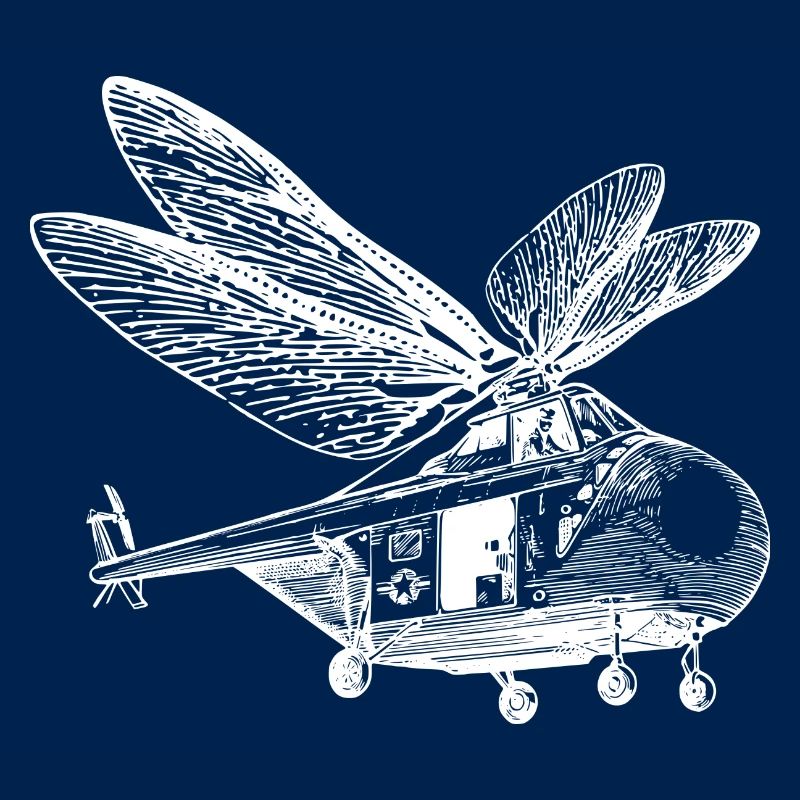 Bionik Flugmaschine Weiß