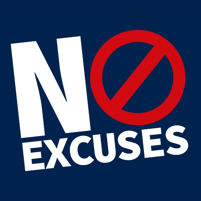 PAS D’EXCUSES blanc