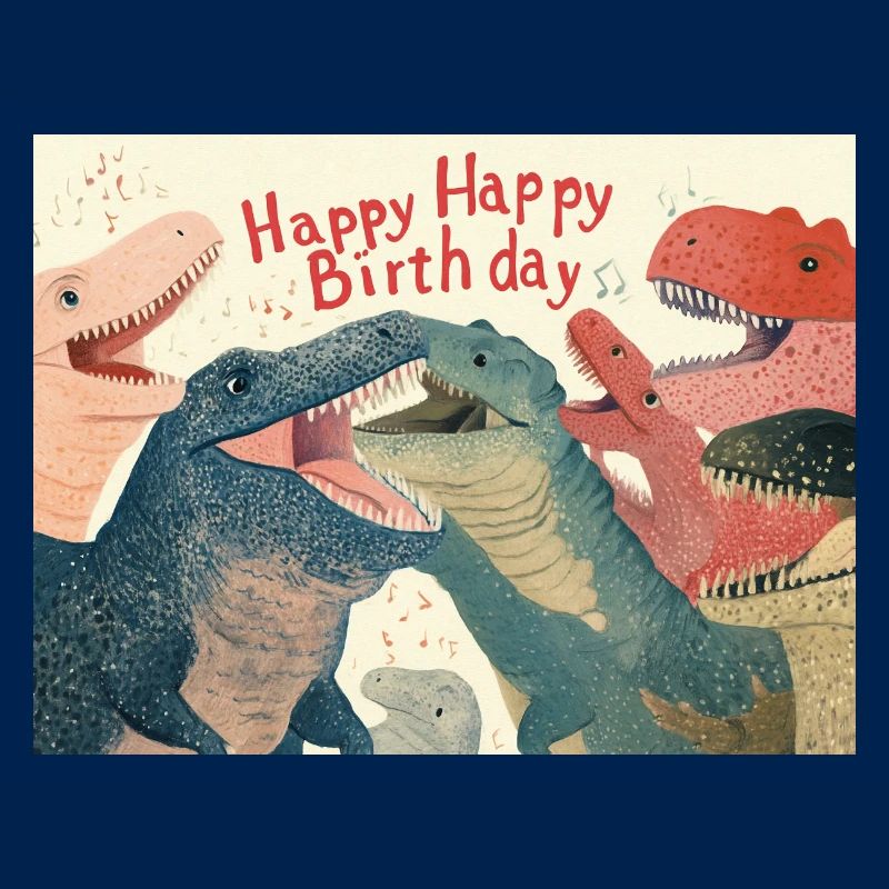 Happy Birthday Dinosaurs