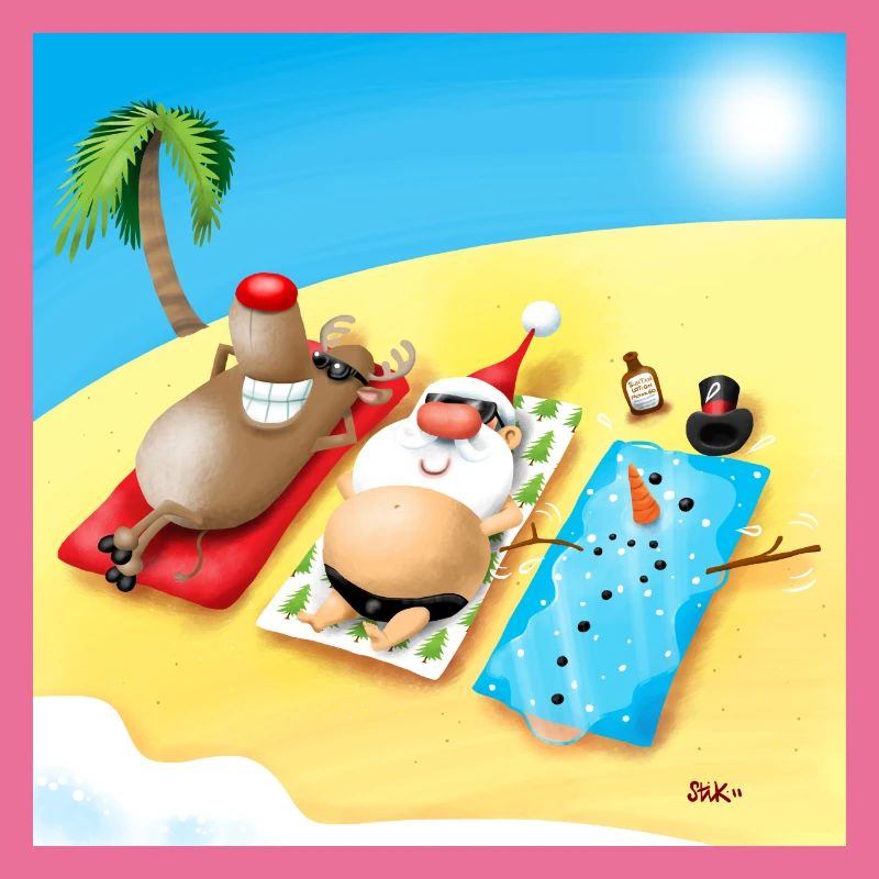 Weihnachts Strand