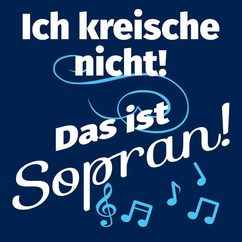 Ich kreische nicht Sopran