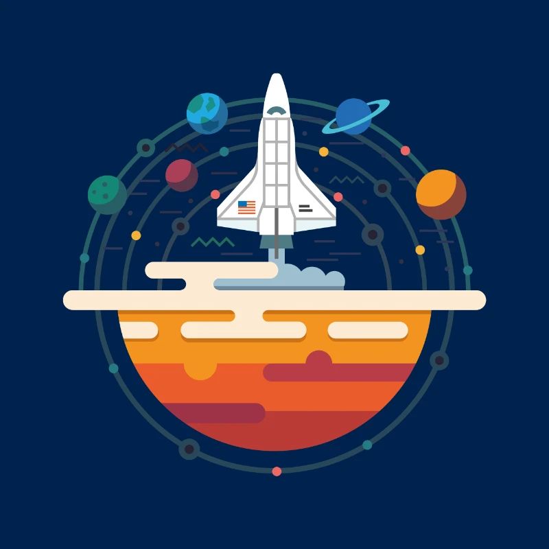 Navette spatiale et système solaire