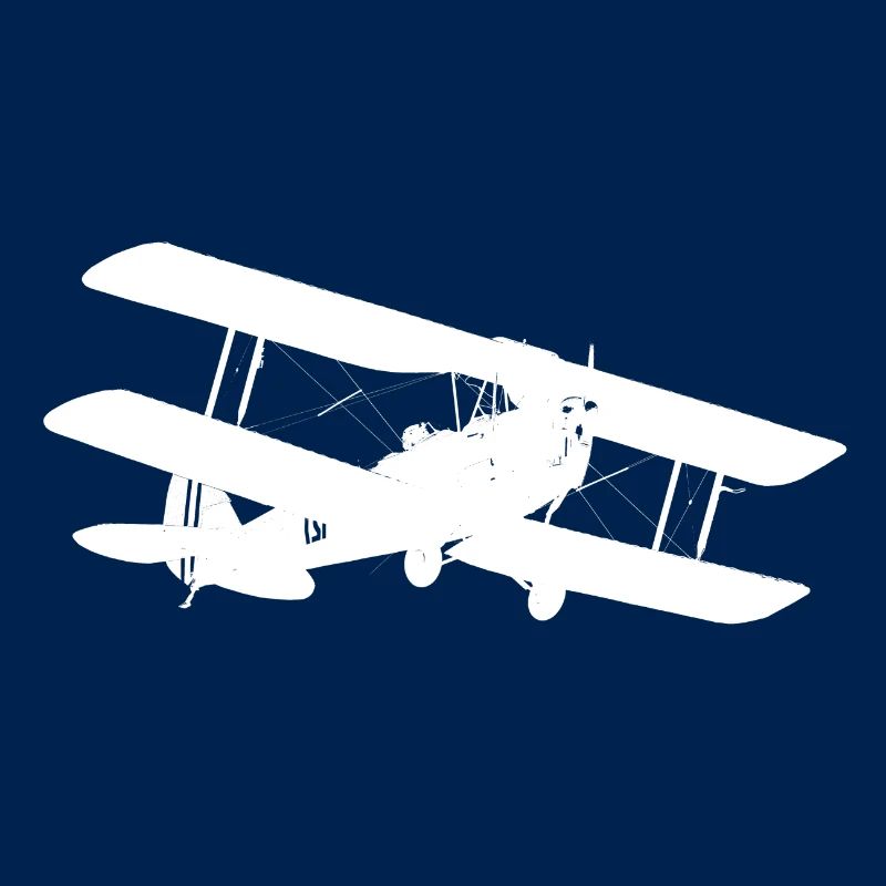 Doppeldecker Flugzeug