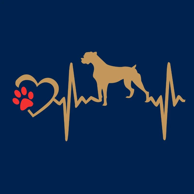 boxer dog heartbeat