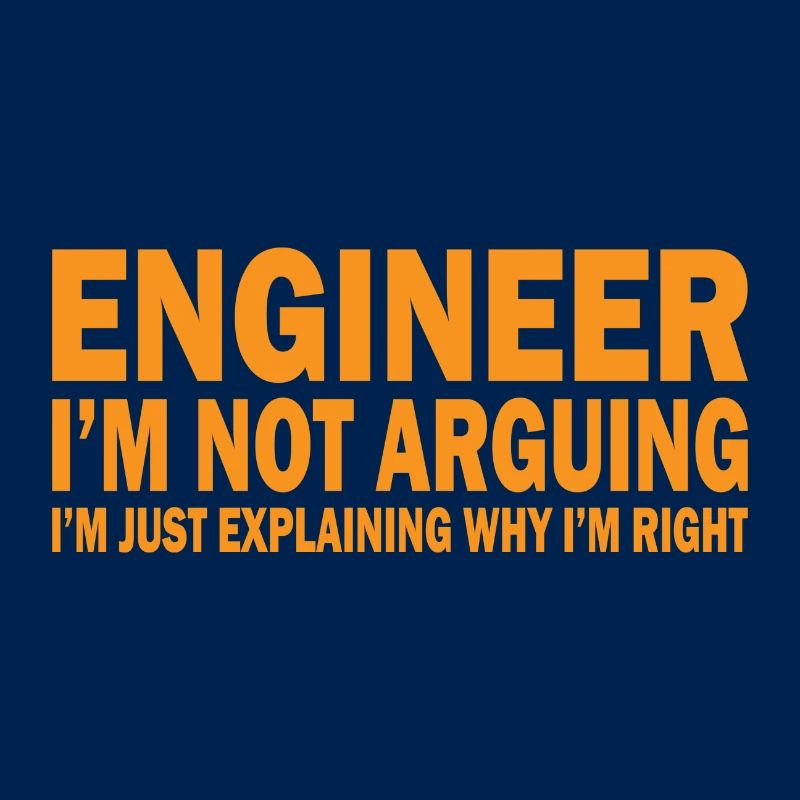 Engineer profession saying student gift