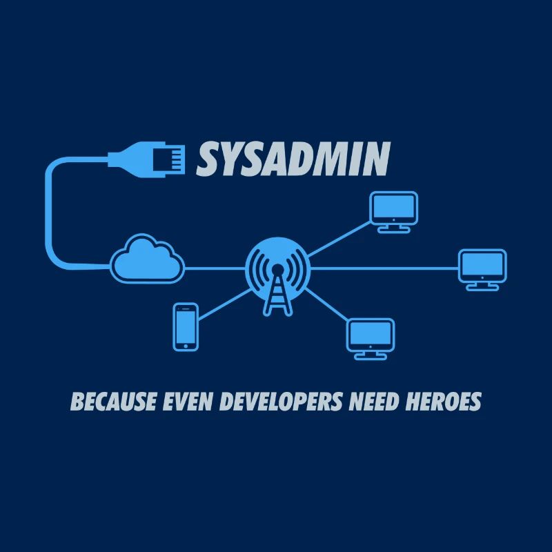 Cadeau d'informatique de programmation Sysadmin