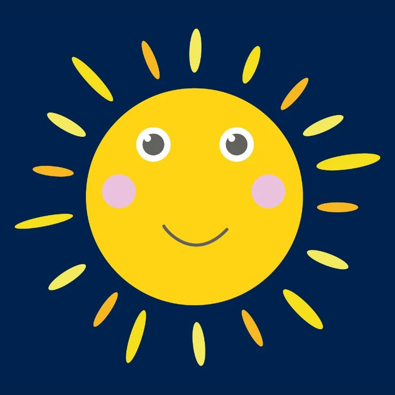 Sonnig die Sonne
