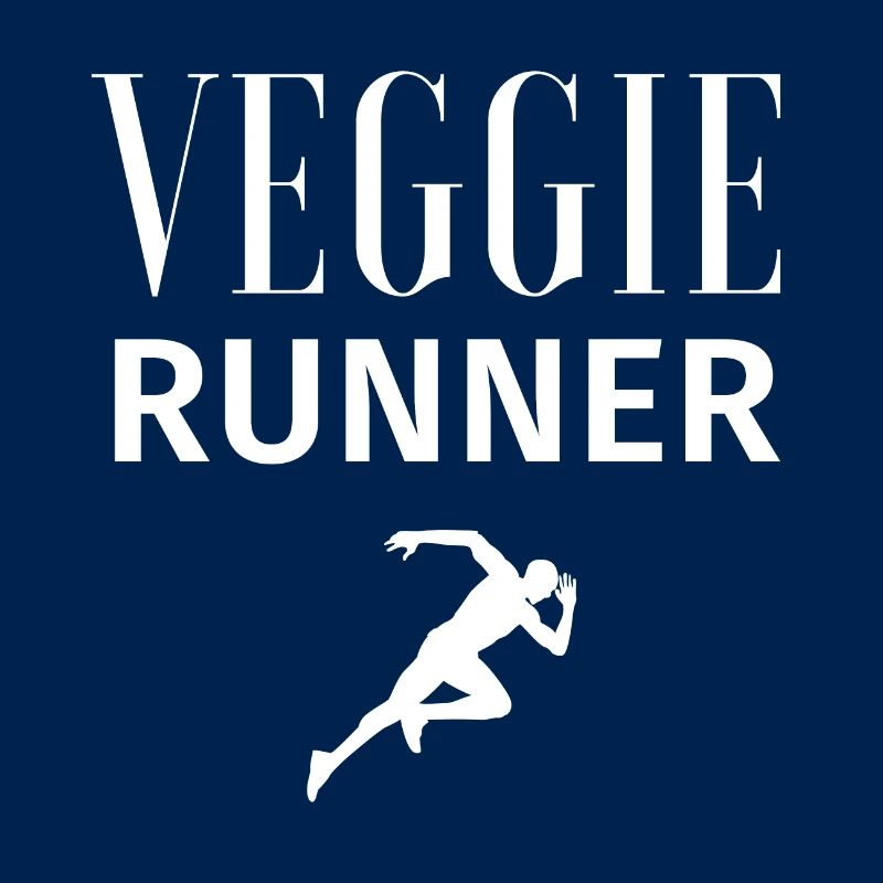 Veggie Runner. Design for vegetarian runner