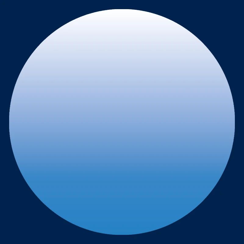 Soleil bleu avec dégradé 02