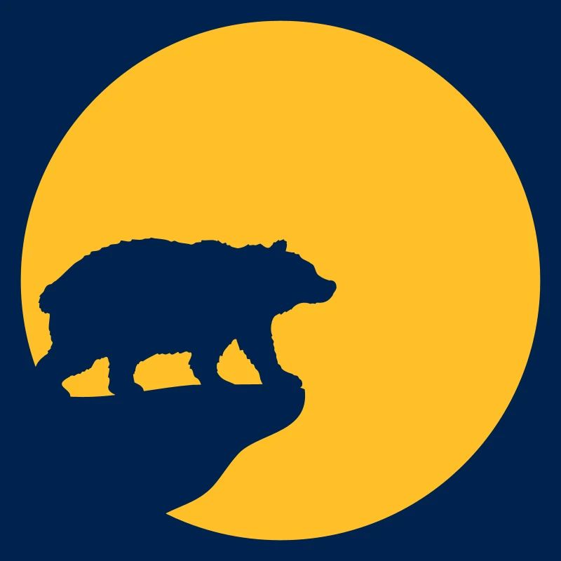 Bär Mond Klippe