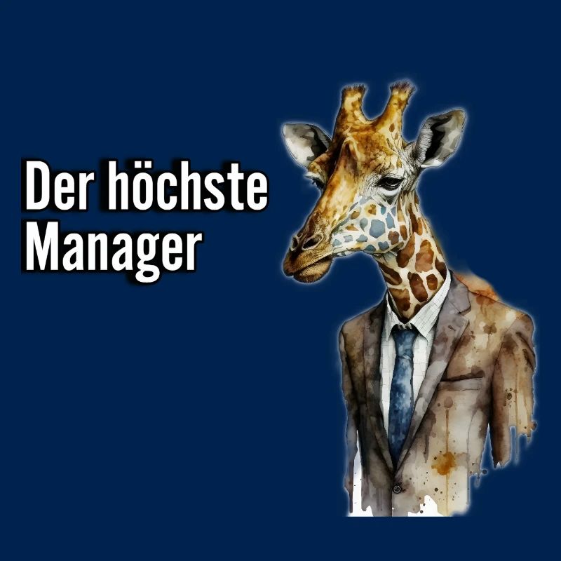 Der höchste Manager Giraffe-EinfachTierisch!