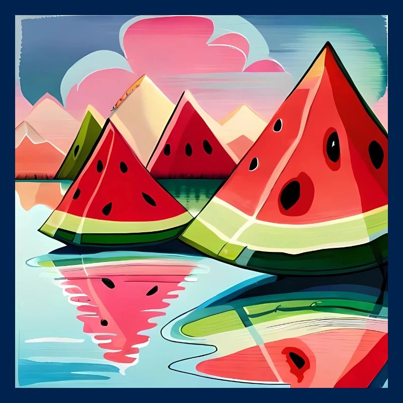 Melon Montagne de pastèque Montagne de pastèque