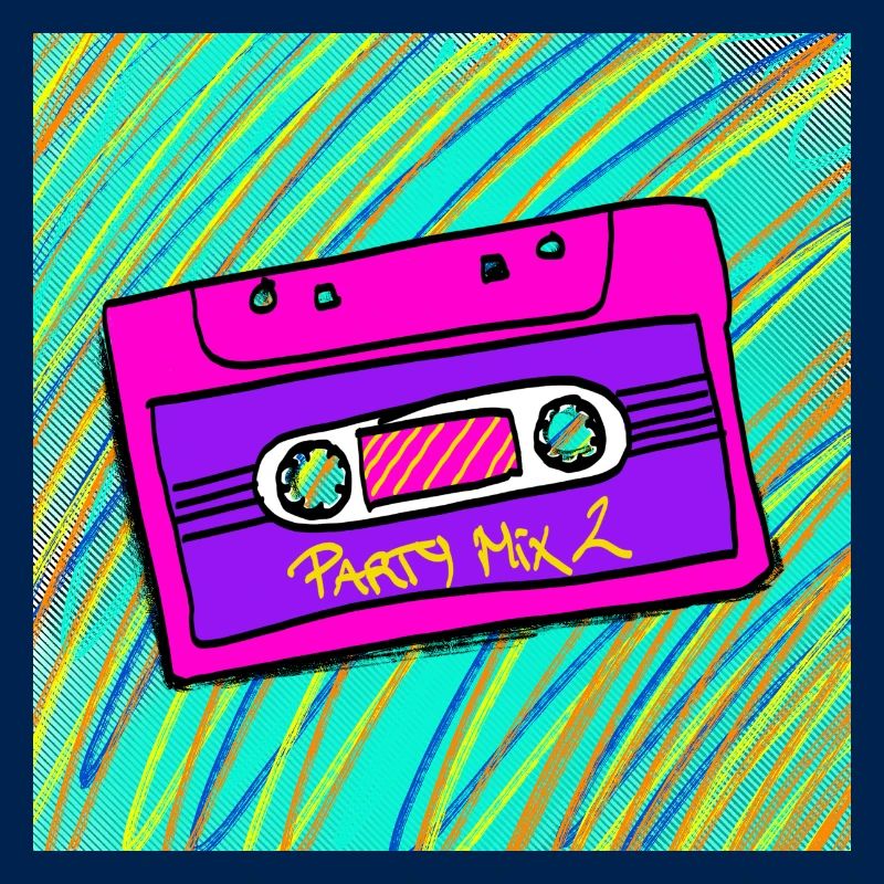 Kassette Retro-Party-Mix 2