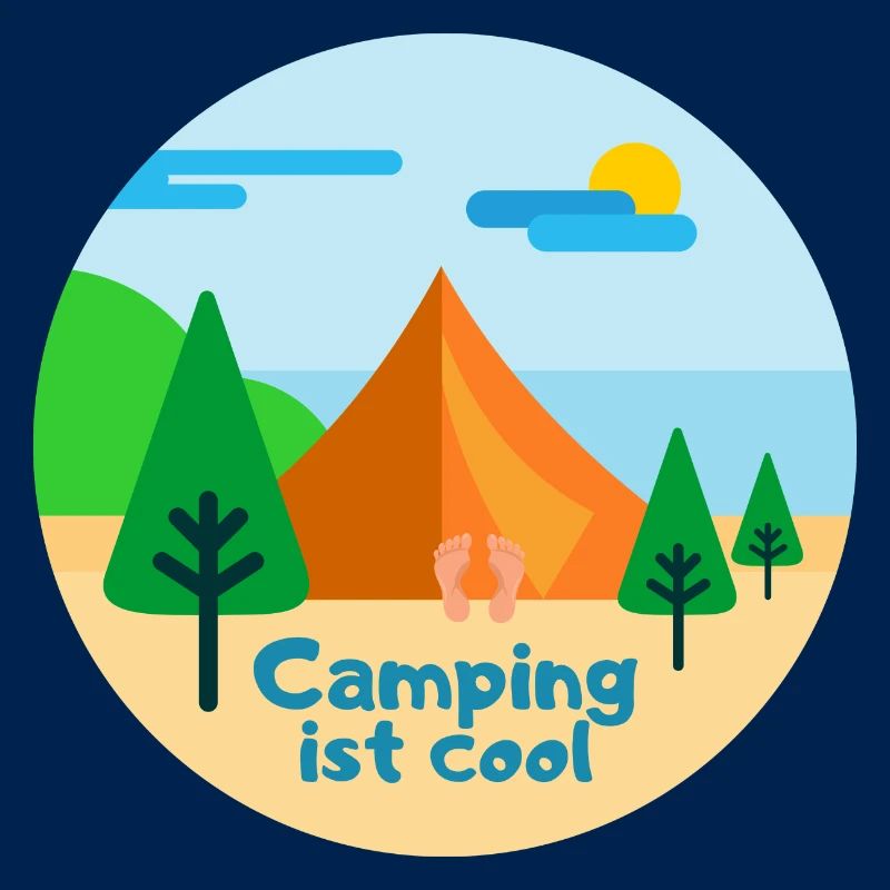Camping ist cool