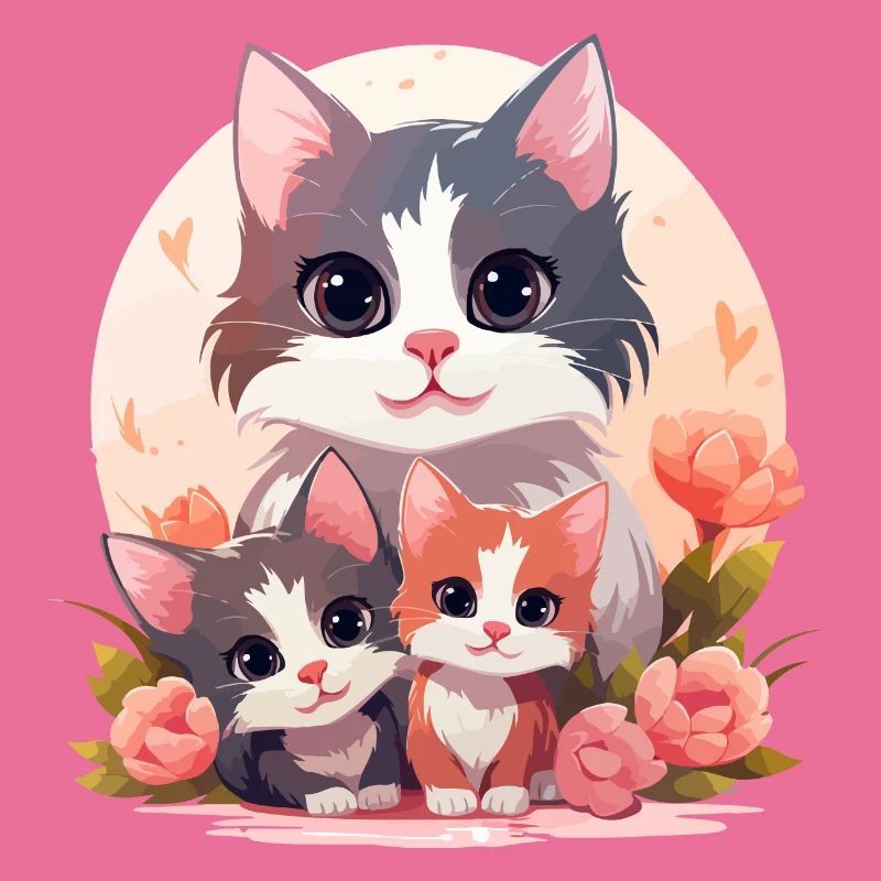 Katzen T-Shirt