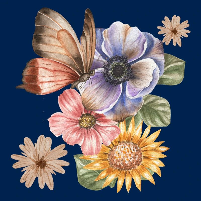 BLUMEN & SCHMETTERLING