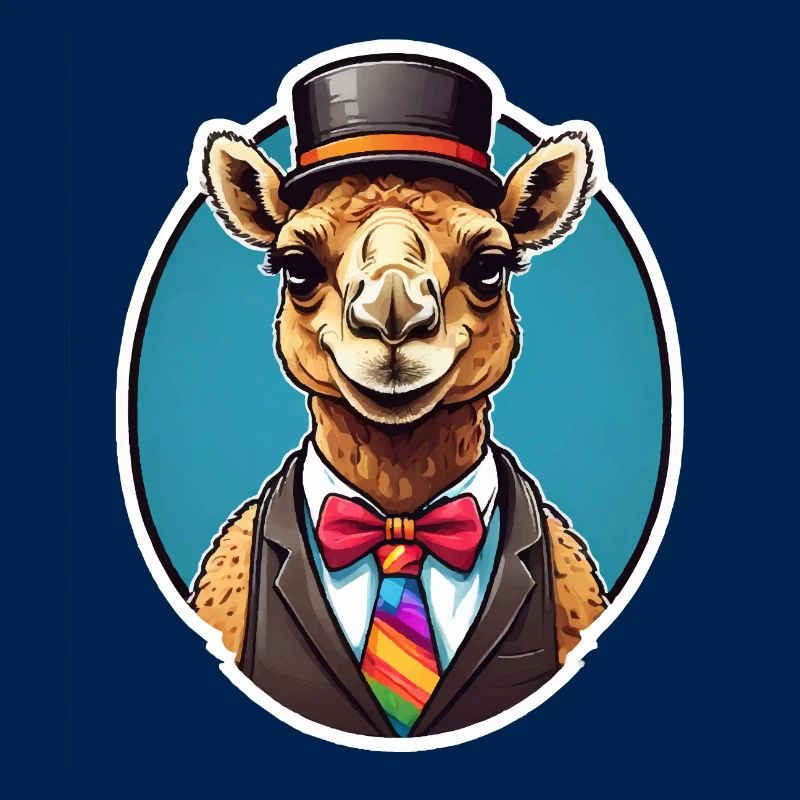 Funny Comic Camel