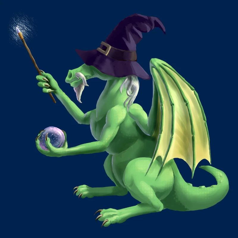 dragon wizard