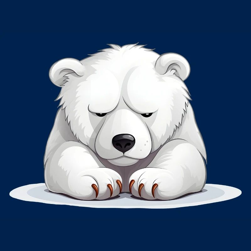 Grumpy Eisbär