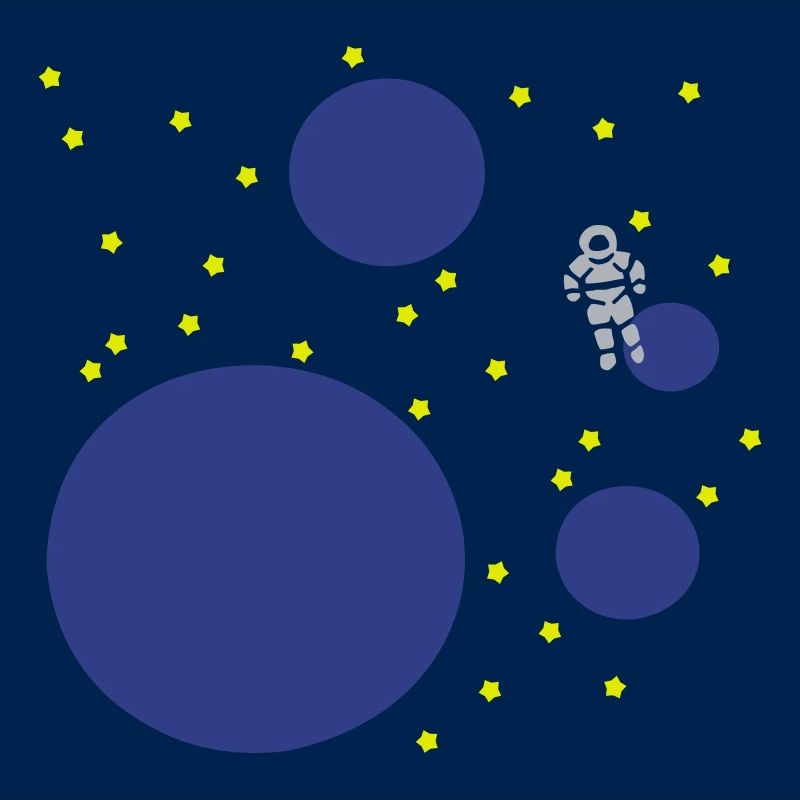 astronaut planets space spaceman