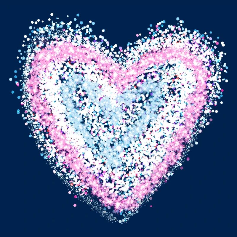 Glitzerherz