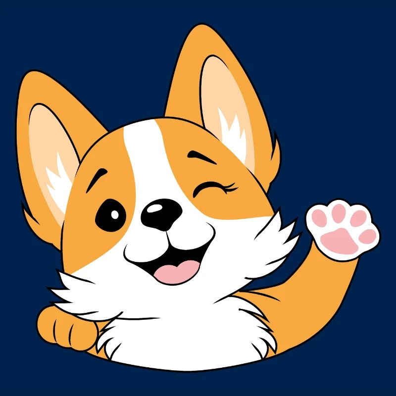 Willkommens-Corgi
