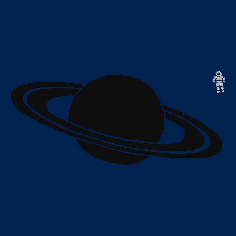 Saturn - Astronaut - Space