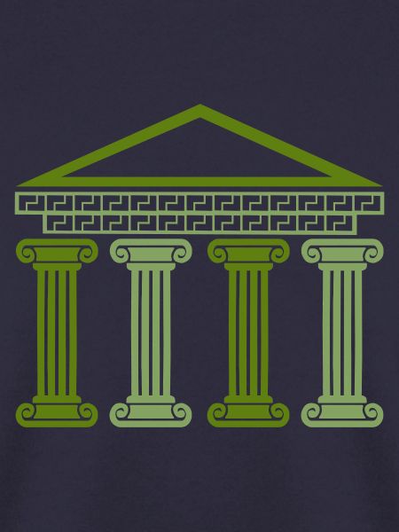 griechisches antikes gebäude