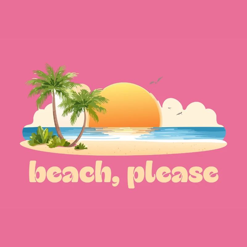 Strand, bitte
