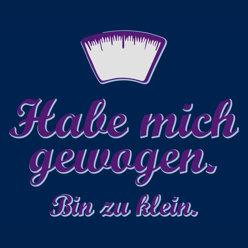 bin zu klein