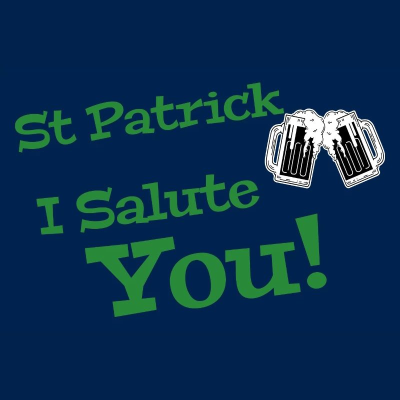 St. Patrick grünes Design