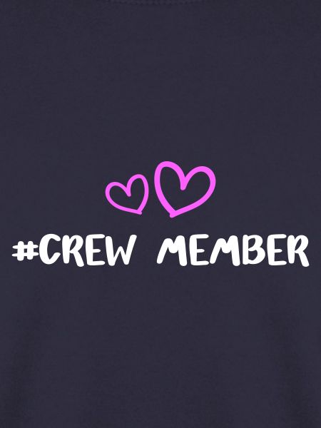 Crew Mitglied Herz Liebe