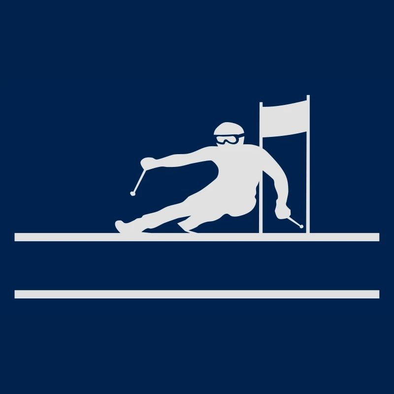 Ski Alpin ohne Text