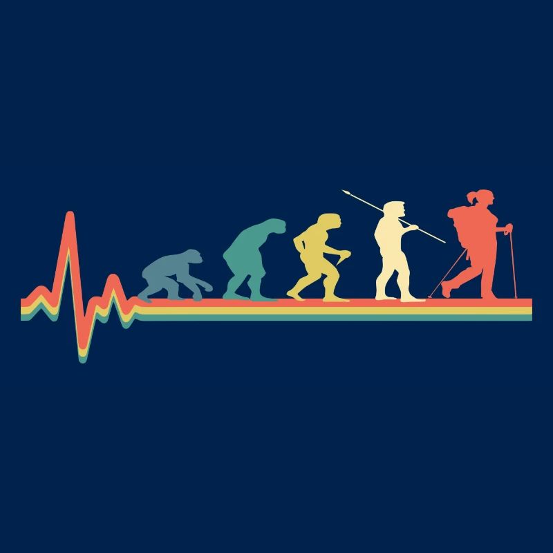 Wandern Wanderung Berge Evolution