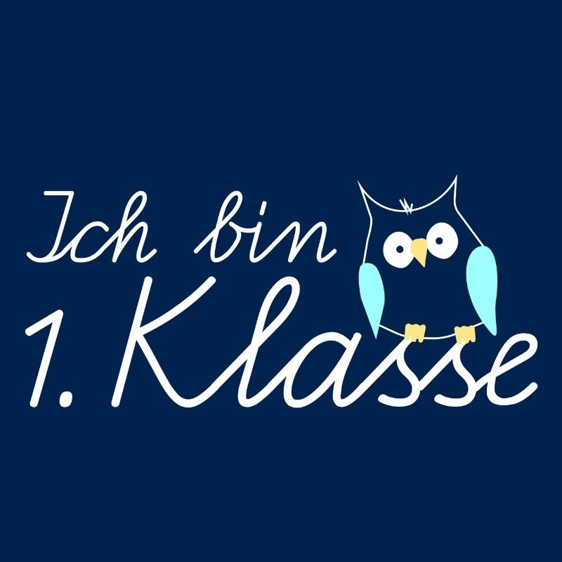 Einschulung Ich Bin 1. Klasse Eule