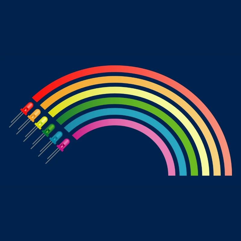Regenbogen LED