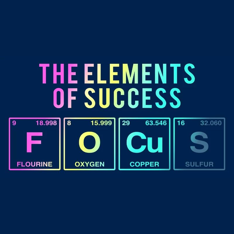 Drôle de dicton: FOCUS - Les éléments du succès