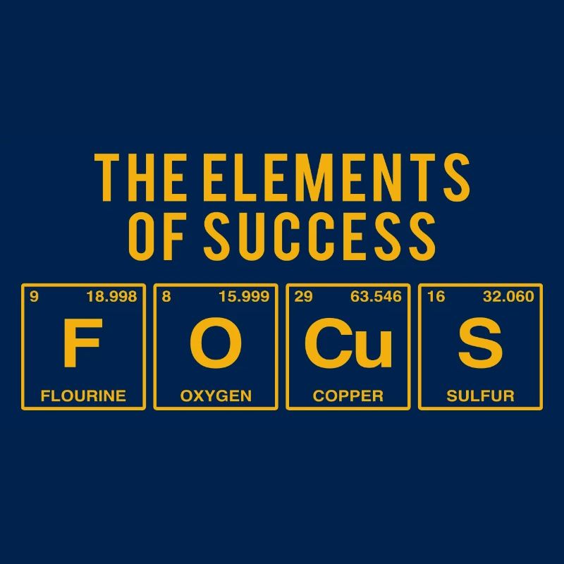 Drôle de dicton: FOCUS - Les éléments du succès