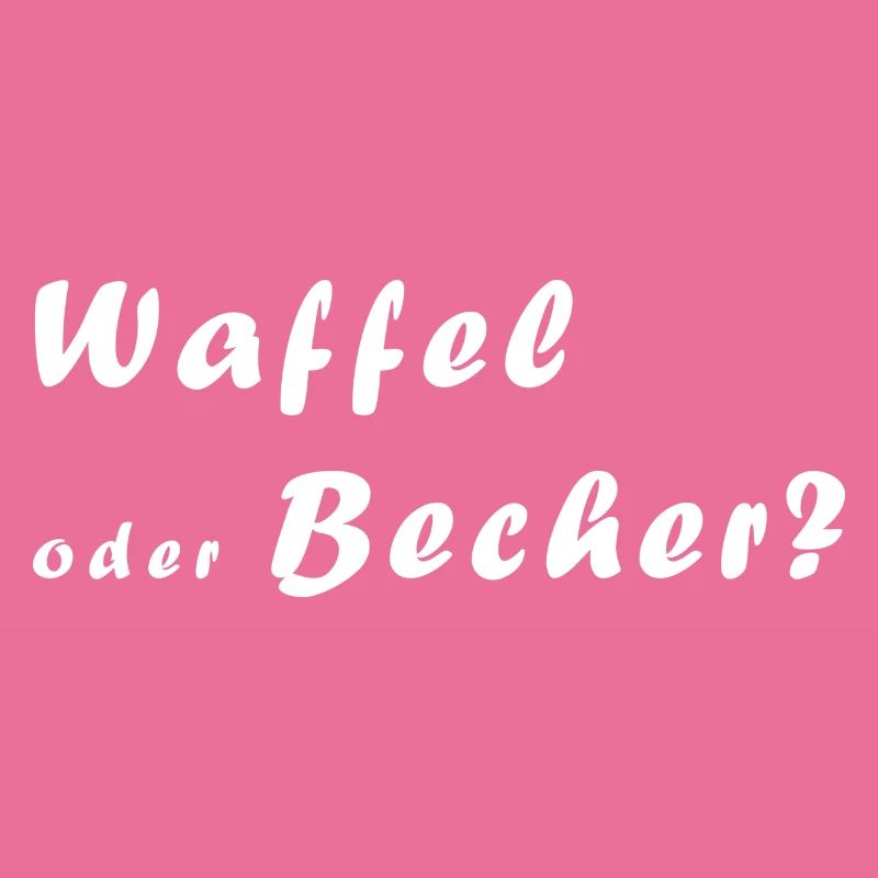 Eisdiele - Waffel oder Becher für's Eis