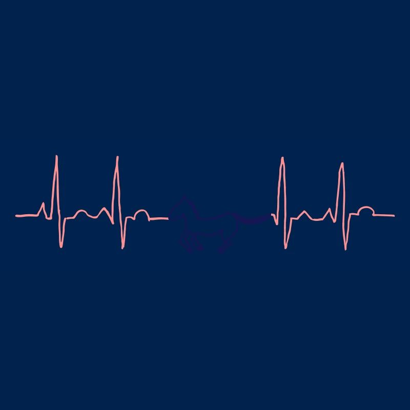 EKG-Kurve Pferd