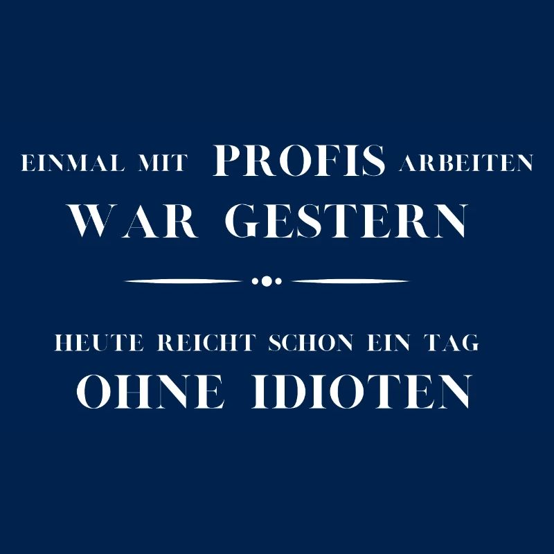 Einmal mit Profis