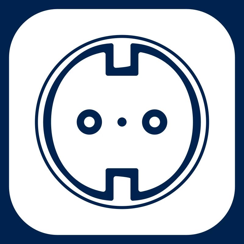 Steckdose Icon Elektriker