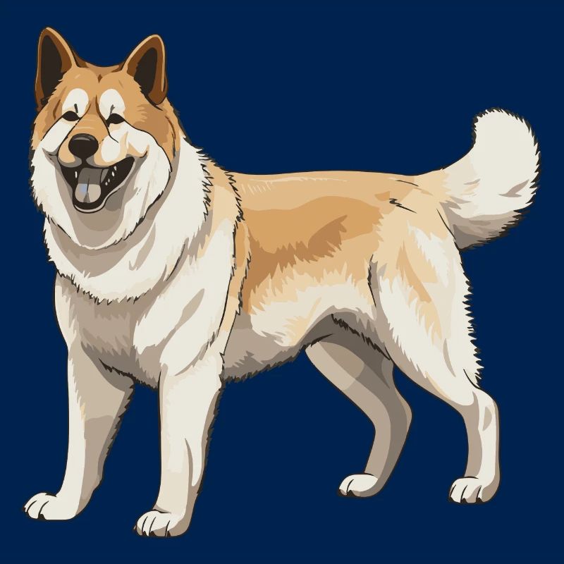 Akita Hund Tier