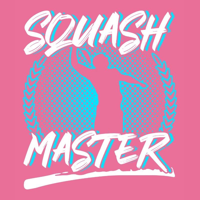 Squash Master Funny Squash Player Fan Gift