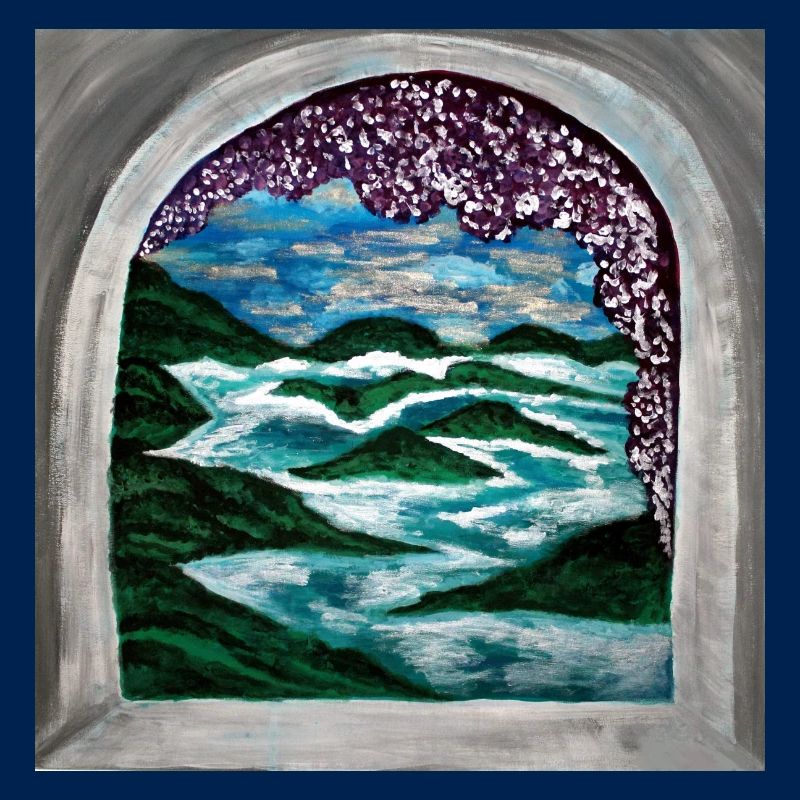 Malerei 'Atlantis'
