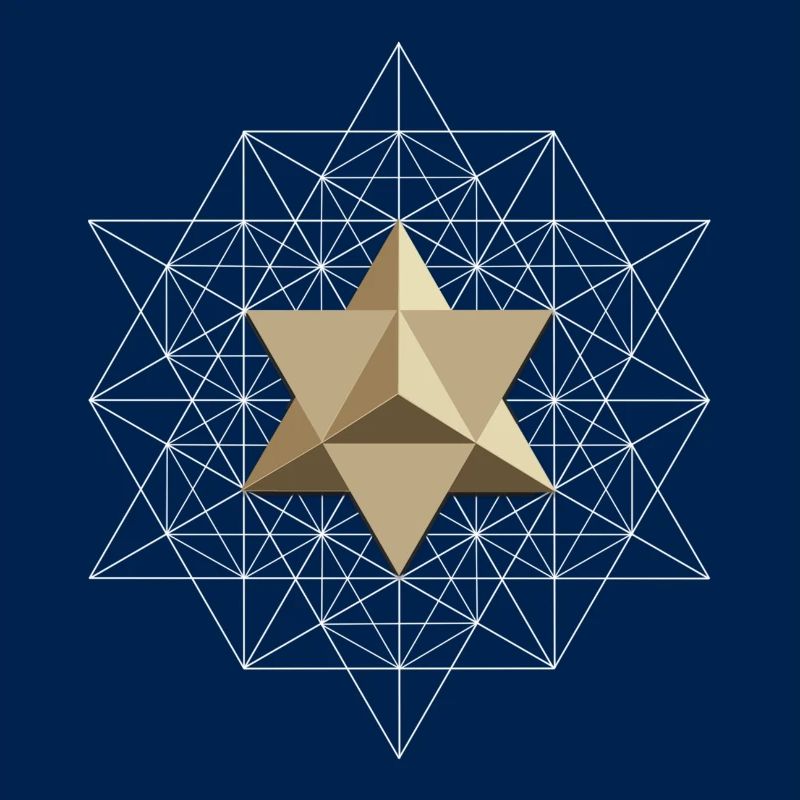 Géométrie sacrée, Vector Equilibrium, Merkaba