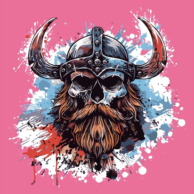 Wikinger Totenkopf