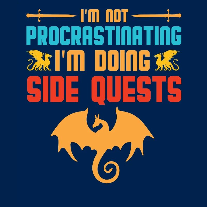 I Don't Hesitate, I Make Side Quests RPG Table