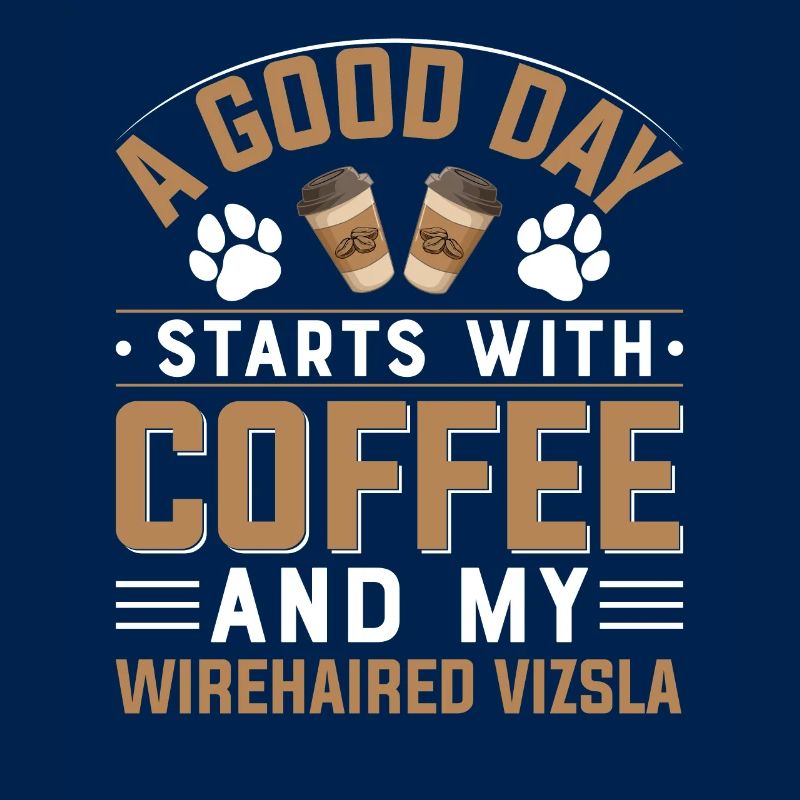 Wire-haired Hungarian Pointer Coffee
