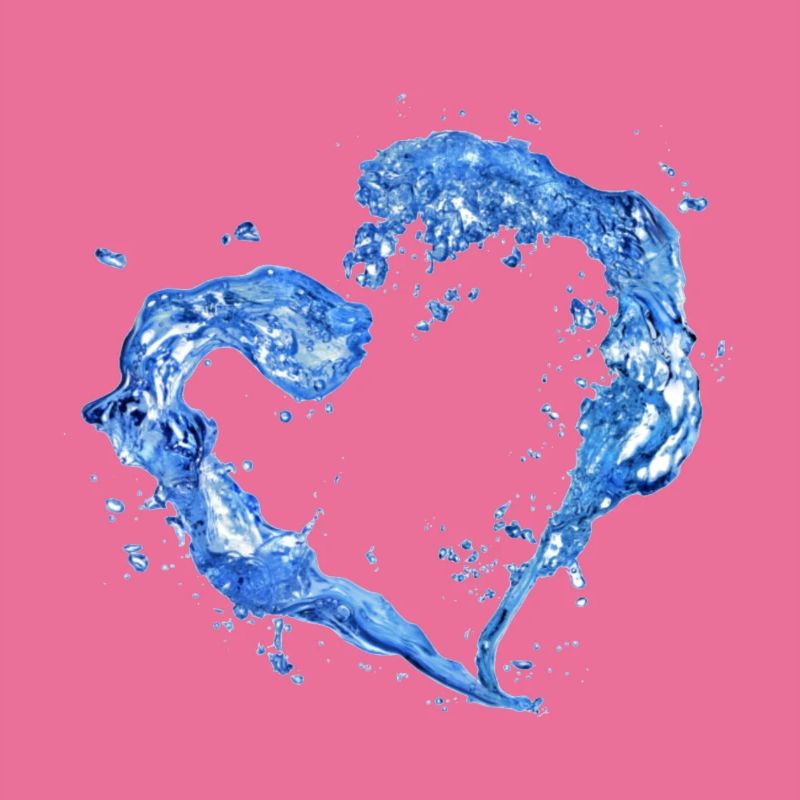 Wasser Herz